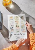 Calendario Mujeres de Ciencia 2026 - Primera Colección, Acuarela - by ProfeSolmar
