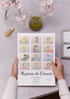 Calendario Mujeres de Ciencia 2026 - Nueva Colección, Acuarela - by ProfeSolmar