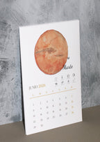 Calendario, El Sistema Solar 2026 -  Acuarela - by ProfeSolmar