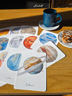 Set de 11 Postales - Sistema Solar