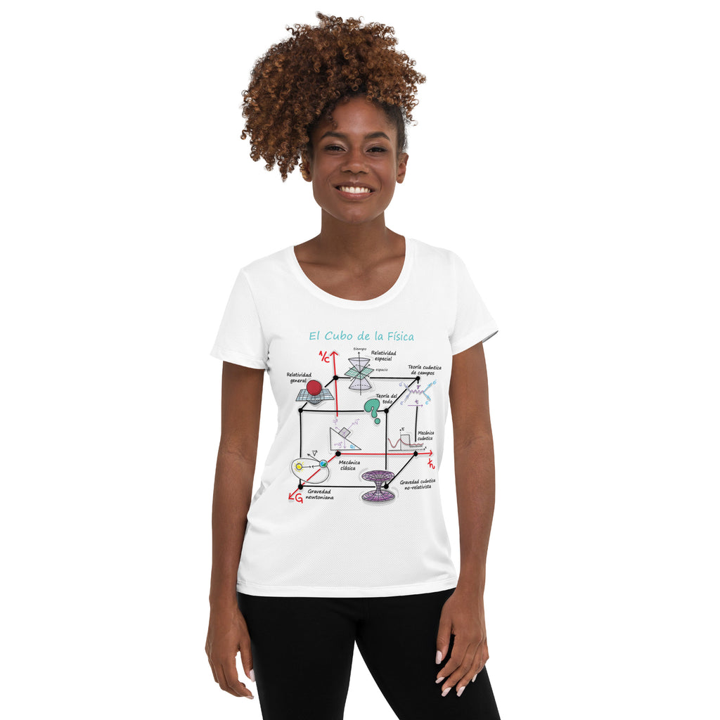 Camiseta El Cubo de la Física - Manga Corta - by Profe Solmar