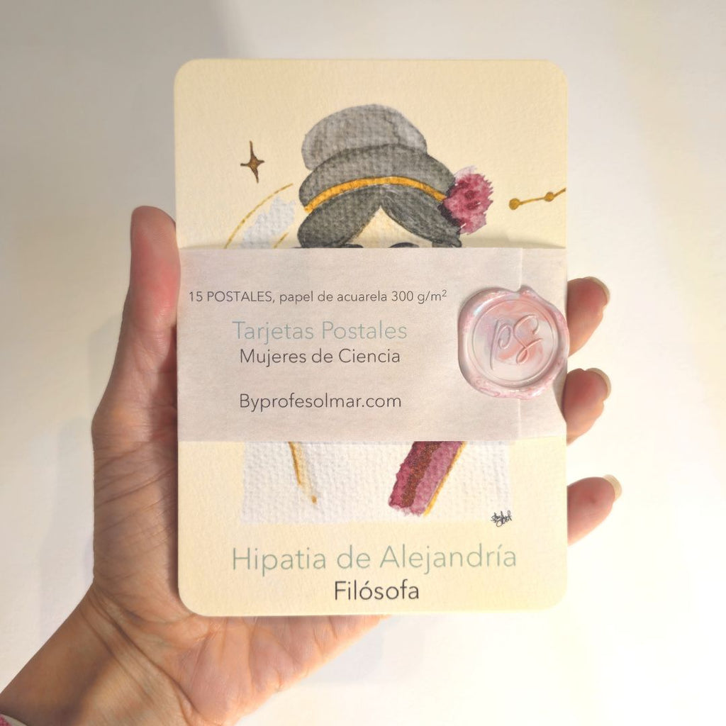 Set de 15 Postales Mujeres de Ciencia